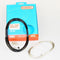 Rem kabelkit Elvedes ATB / race compleet - zwart (in doosje)