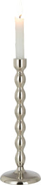 J-Line kandelaar Bollen Glanzend - aluminium - zilver - small