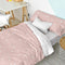 Happy Friday Duvet cover set 2 pieces Little star pink 180x220 cm (Single) Pink