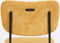 Zuiver Benson Barkruk - Zithoogte 65 Cm - Set Van 2 - Stof Okergeel - Zwart Metalen Frame