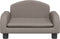 vidaXL - Hondenmand - 50x40x30 - cm - stof - taupe