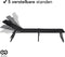 Infinity Goods Ligbed - Opvouwbaar - 5 Verstelbare standen - Antraciet