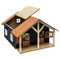 Kids Globe Farming paardenstal - paardenstal met 2 boxen en berging - hout