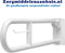 SecuCare Toiletbeugel - opklapbaar - 60 cm - Wit