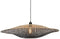 GOOD&MOJO Hanglamp Kalimantan - Bamboe/Zwart - Ø87cm - Modern - Hanglampen Eetkamer, Slaapkamer, Woonkamer