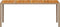 Tuintafel 190x90x75 cm poly rattan en acaciahout beige