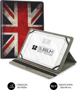 Tablet cover Subblim Funda Tablet Universal TRENDY CASE ENGLAND 10.1"