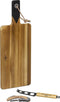 Kaas en wijn set met luxe snijplank - Gentlemens Hardware