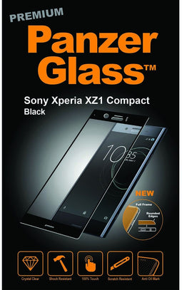 PanzerGlass 7611 - Screenprotector - Sony Xperia XZ1 Compact - Zwart