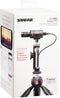 Shure MV88+ - Camera microfoon - Professioneel stereo geluid - Zwart