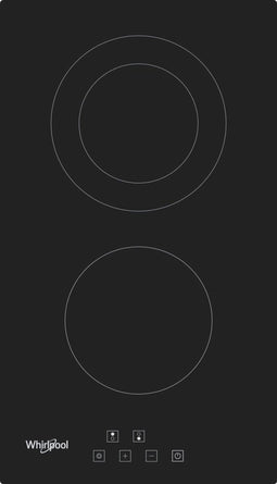 Whirlpool WRD 6030 B Zwart Ingebouwd 30 cm Keramisch 2 zone(s)