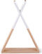 Wandrek Tipi - Hout - 35x12x47 cm - Beige