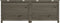 vidaXL - Kussenbox - 150x50x56 - cm - massief - vurenhout - antracietkleurig
