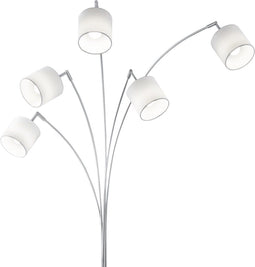 Reality Tommy - Vloerlamp - E14 fitting - Nikkel