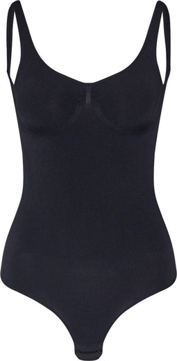MAGIC Bodyfashion - Low Back Body - Backless naadloos - Zwart (XL)