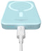 Baseus Mini 6.000 mAh - Powerbank - Draadloos opladen 15W - Blauw