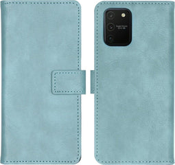 iMoshion Hoesje Geschikt voor Samsung Galaxy S10 Lite Hoesje Met Pasjeshouder - iMoshion Luxe Bookcase - Lichtblauw