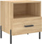 vidaXL - Nachtkastjes - 2 - st - 40x35x47,5 - cm - bewerkt - hout - sonoma - eikenkleur