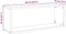 vidaXL - Wandschappen - kubus - 2 - st - 60x15x23 - cm - bewerkt - hout - oud - houtkleur