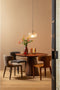 WOOOD Permit - Eetkamerstoel - Luxe uitstraling - Geweven stof