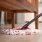 Vileda Turbo Deep Clean - roterende mopset - 3-in-1 systeem met pedaalpers - zwart rood wit paarse