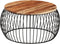 vidaXL - Salontafel - Ã68 - cm - massief - acaciahout