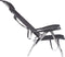 Crespo AL/223 - Strandstoel - Verstelbaar met hoofdsteun - Donker grijs