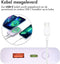 imoshion MagSafe Powerbank 10000 mAh - Snellader 22.5W - Draadloos en bedraad opladen - Lila