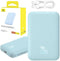 Baseus Mini 6.000 mAh - Powerbank - Draadloos opladen 15W - Blauw