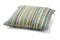 Dutch Decor Harel - Kussenhoes 45x45 cm - Gestreept - Groen