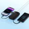 Baseus QPow2 - Powerbank 10000mAh - Ingebouwde USB-C/Lightning Kabel - Zwart