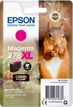 Epson 378XL - Inktcartridge - Origineel - Magenta