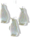 3.25 inch Ceramic White Opal Penguin Orn 3/Asstd. 5,715x3,81x8,255...