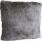 PTMD Linde Grey Faux Fur Cushion Square S