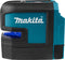 Makita SK106DZ - Kruislijnlaser - Zelfnivellerend - Rood