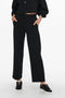 ONLY ONLPOPTRASH-SUKI LIFE MW PANT - Broek met wijde pijpen - Mid waist - Loose fit - Maat XS/30