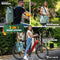 MIVELO 3-in-1 Fietstas - Rugzak & Schoudertas - Waterdicht 25 liter - Mint