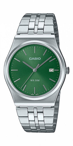 Casio MTP-B145D-3AVEF - Heren Horloge - Roestvrijstalen band - 5 ATM waterdicht - Diameter 35 mm