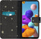 iMoshion Hoesje Geschikt voor Samsung Galaxy A21s Hoesje Met Pasjeshouder - iMoshion Design Softcase Bookcase - Goud / Zwart / Stars Gold