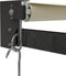 vidaXL - Luifel - uittrekbaar - 4x3 - m - stof - en - aluminium - crèmekleurig