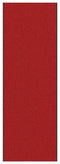 vidaXL - Deurmat - Wasbaar - Rood - 120x350 - cm