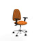 Piqueras y Crespo B2D05RF - Bureaustoel - Verstelbare hoogte met armleuning - Oranje