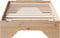 vidaXL - Bedframe - zonder - matras - stapelbaar - 100x200 - cm - massief - hout
