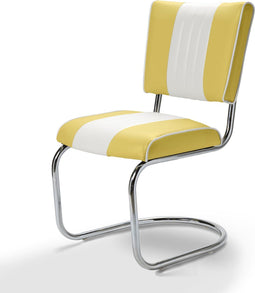 Bel Air Retro Eetkamerstoel CO-27 Geel