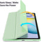 Dux Ducis Tablet Hoes Geschikt voor Samsung Galaxy Tab S6 Lite (2022) / Tab S6 Lite - Dux Ducis Toby Bookcase - Groen