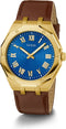 Guess GW0663G2 - Polshorloge - Kwarts - Goud/Blauw