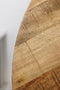Rond tafelblad - ø140x4 cm - Naturel - Massief mangohout
