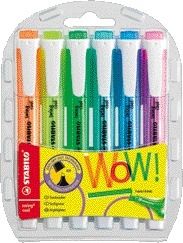Stabilo - Markeerstift swing cool 275/6 6st assorti | 5 stuks
