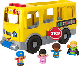 Fisher-Price Little People Grote schoolbus - Peuter speelgoed speelfigurenset