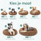 Behave Hondenmand Deluxe - Donutmand - XXL - 100 cm - Wasbaar - Zwart